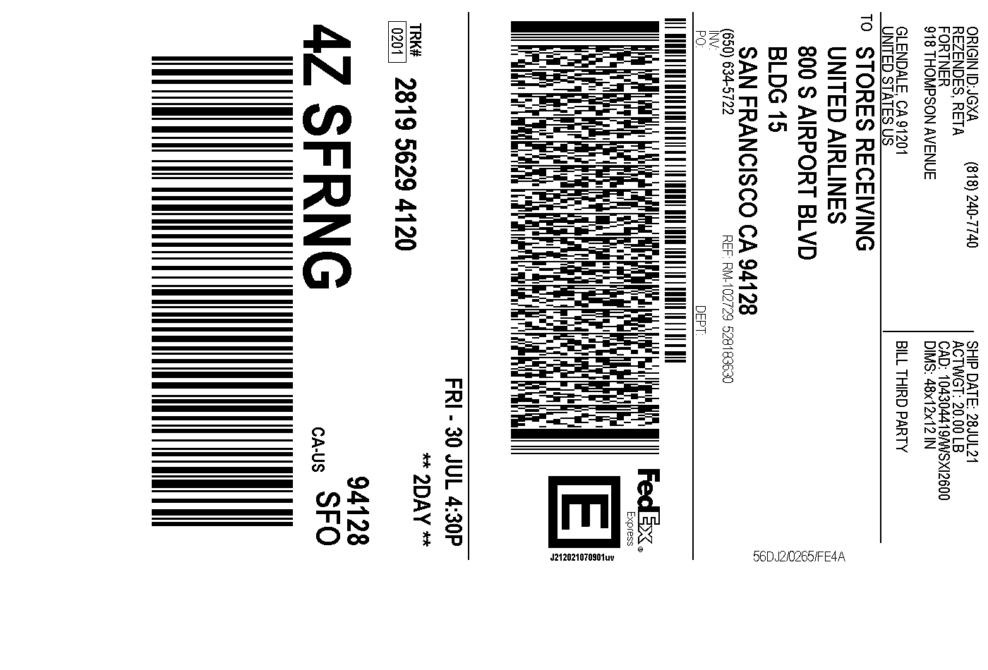 Fedex Ship Manager Api Label Page 7188